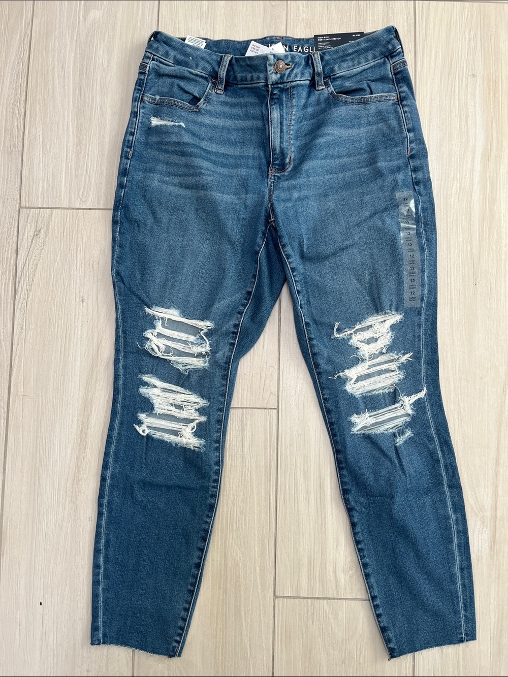 American Eagle High Rise Curvy Jegging